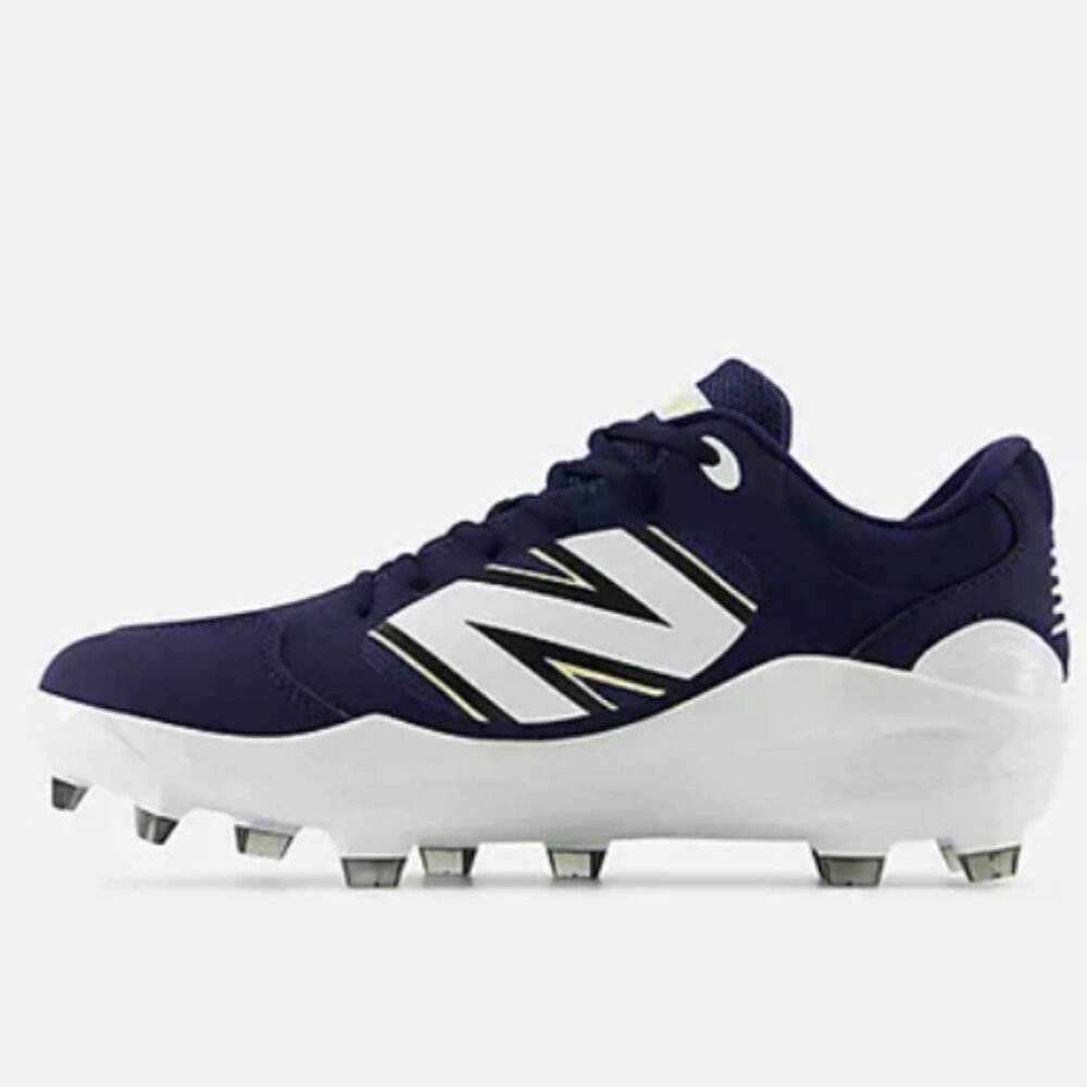 Mens New Balance Navy Fresh Foam 3000v7 Molded Baseball Cleats PL3000N7 - Picture 3 of 5